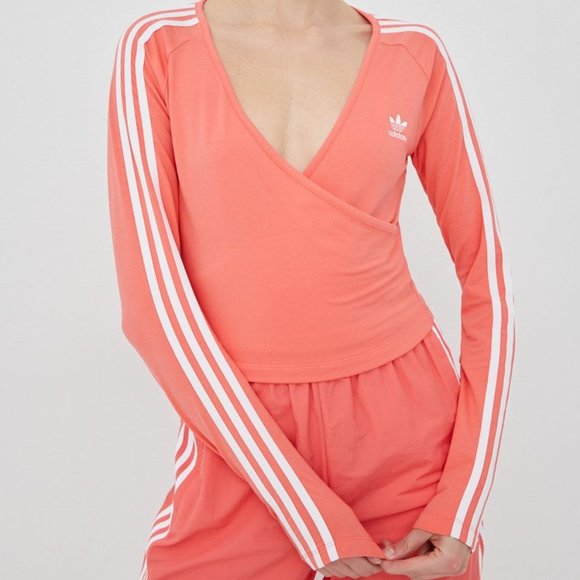 adidas Tops - Adidas Originals Cropped Long Sleeve Shirt HC2050 Women's